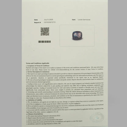 Natural Bi-Color Sapphire (Pitambari) Cushion Mixed Cut - 3.88 Carats