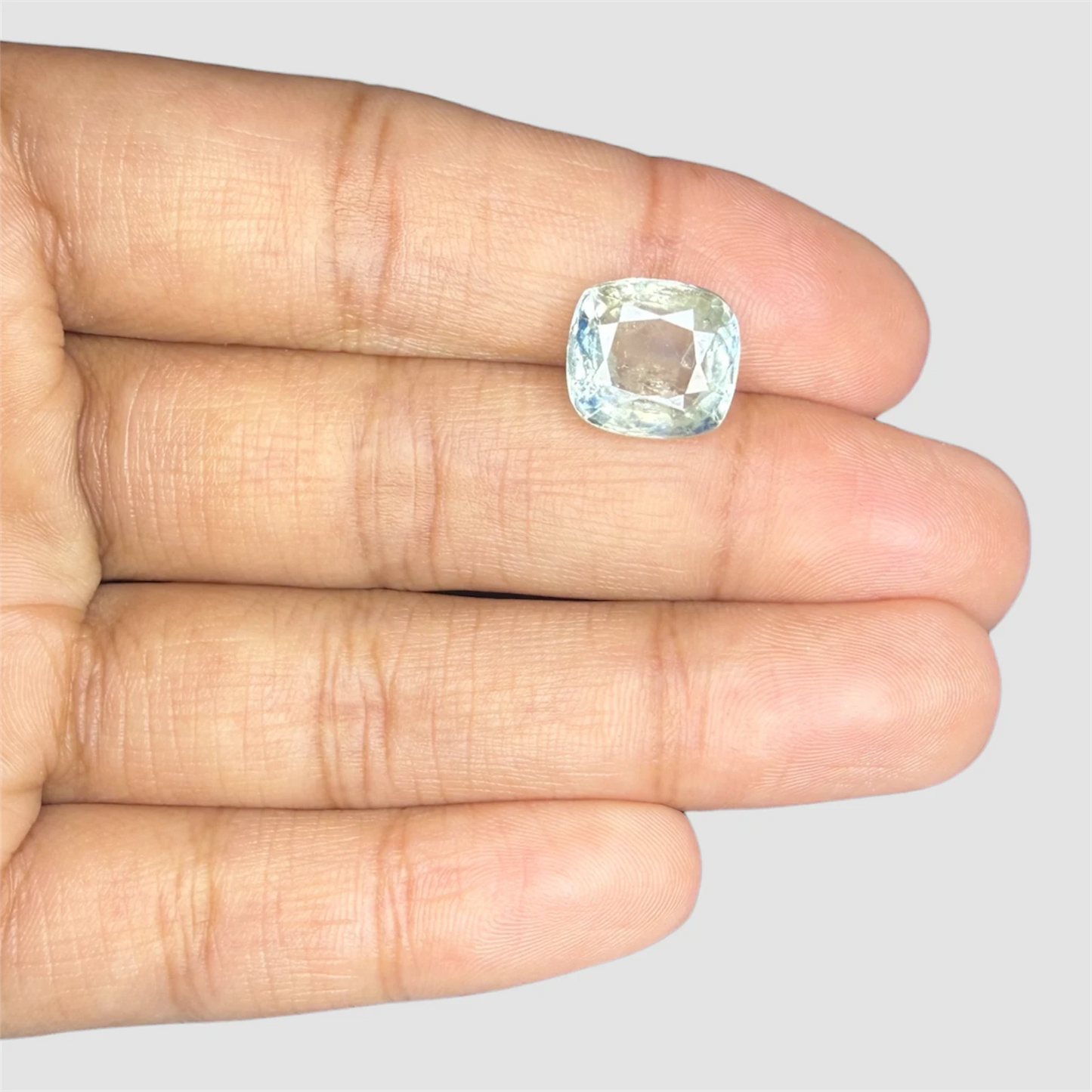 Natural Bi-Color Sapphire (Pitambari) Cushion Mixed Cut - 6.69 Carats