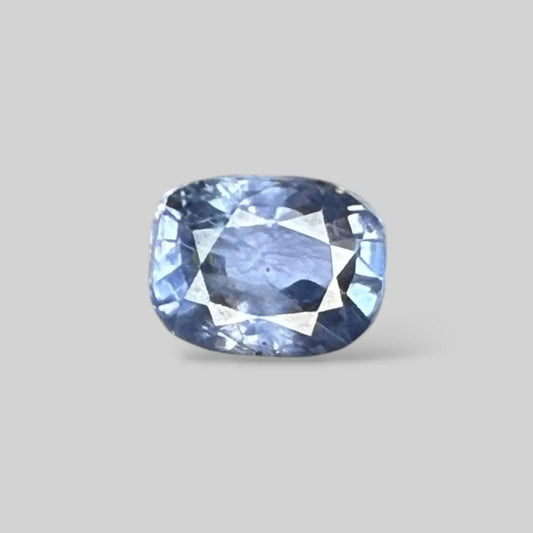 Natural Blue Sapphire Cushion/Faceted Cut - 2.90 Carats