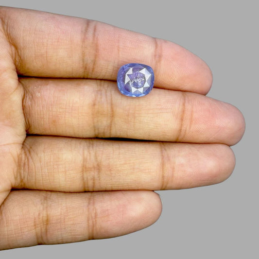 Natural Blue Sapphire Cushion Mixed Cut - 4.01 Carats