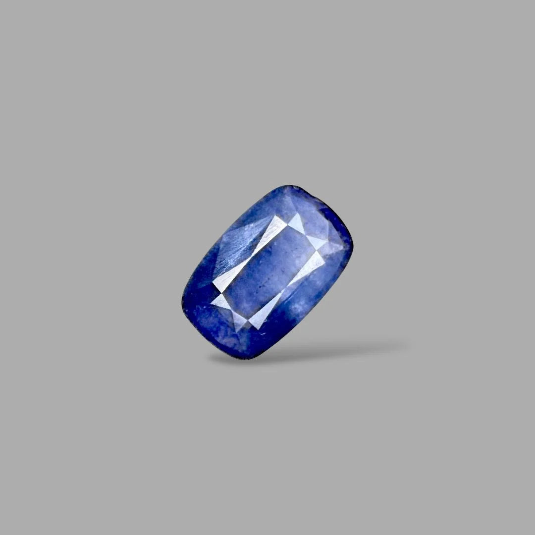 Natural Blue Sapphire Cushion Mixed Cut - 4.48 Carats