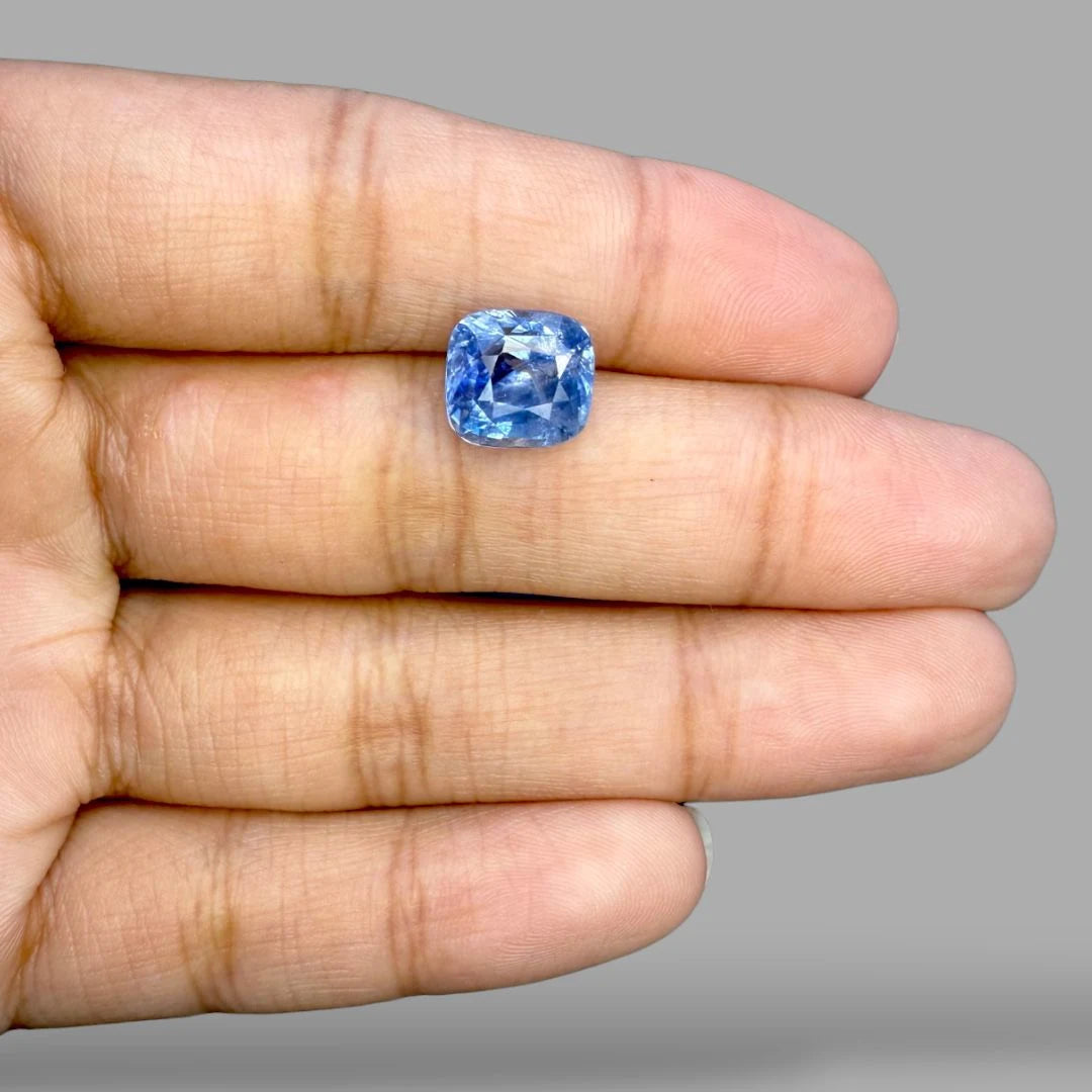 Natural Blue Sapphire Cushion Mixed Cut - 5.31 Carats