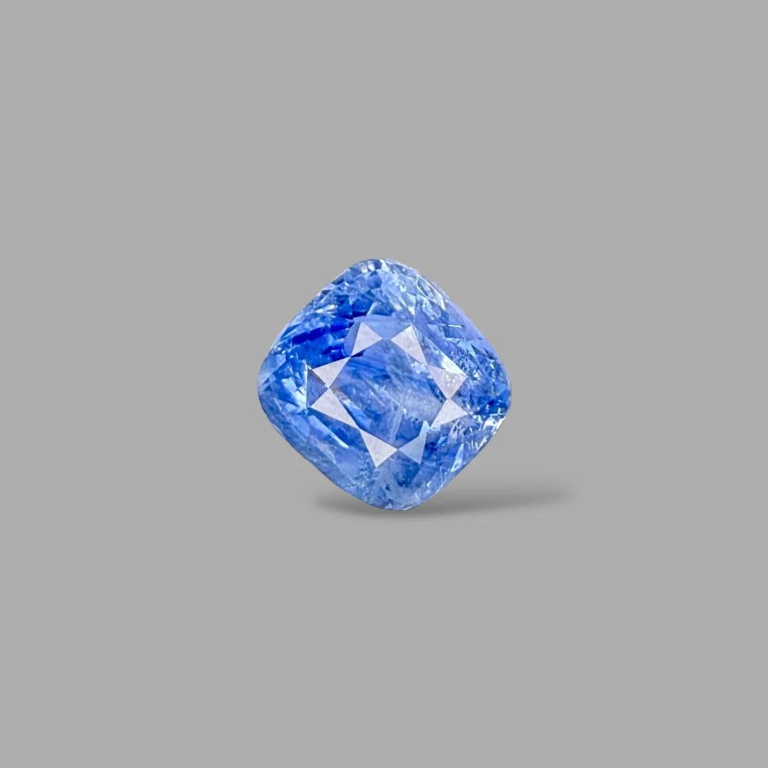 Natural Blue Sapphire Cushion Mixed Cut - 5.31 Carats