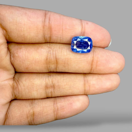 Natural Blue Sapphire Cushion Mixed Cut - 7.55 Carat
