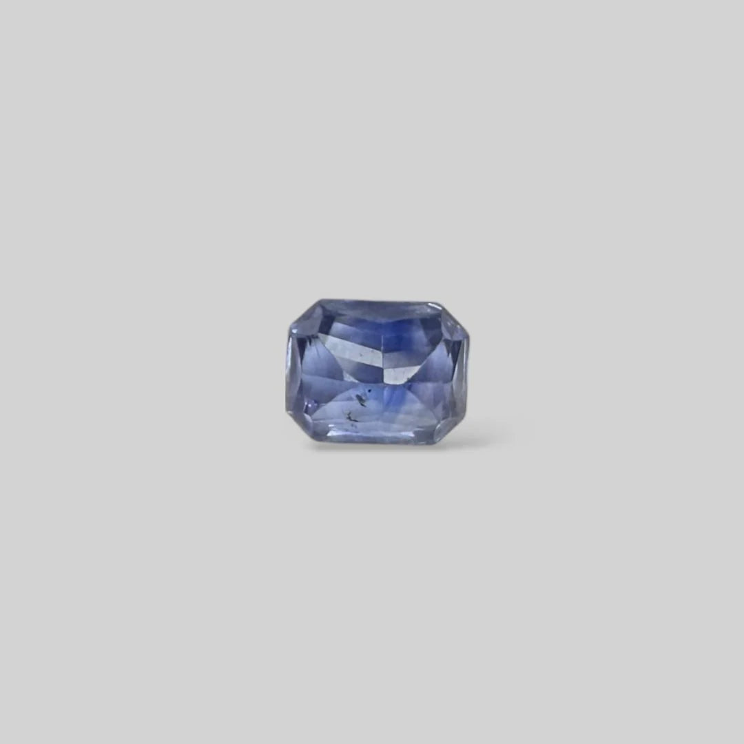 Natural Blue Sapphire Cut Cornered Rectangular Mixed Cut - 3.51 Carats