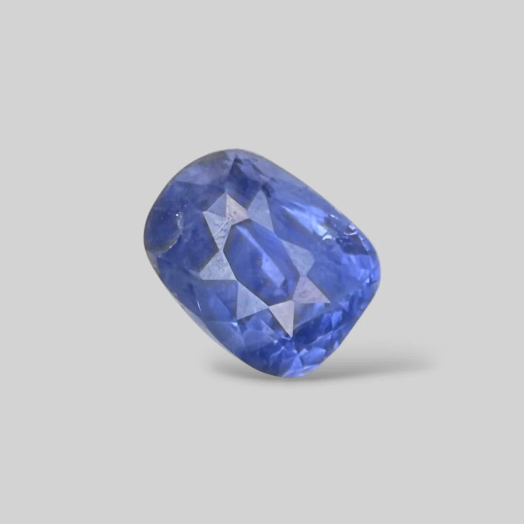 Natural Blue Sapphire Fancy Cushion/Faceted Cut - 3.05 Carats
