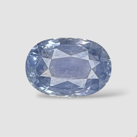 Natural Blue Sapphire In Oval Mixed Cut 4.88 Carats 11.26x7.77x5.83mm Size