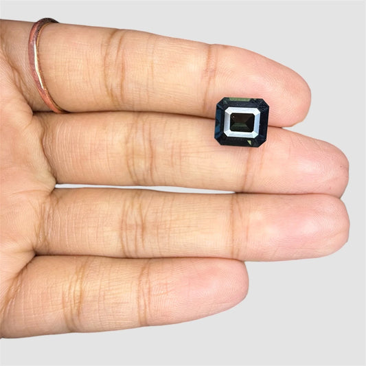 Natural Blue Sapphire Near Square Facets - 4.820 Carats
