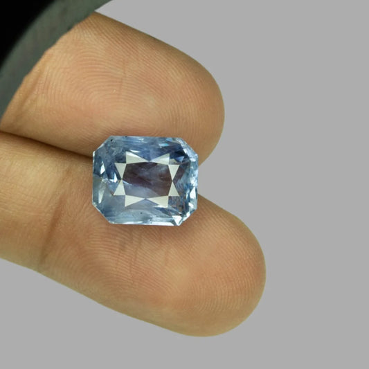 Natural Blue Sapphire Octagonal Mixed Cut - 9.87 Carats