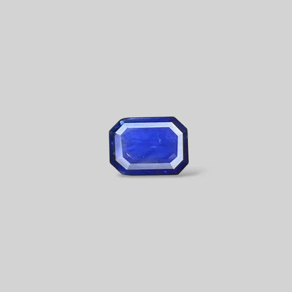 Natural Blue Sapphire Octagonal Step Cut - 5.05 Carats
