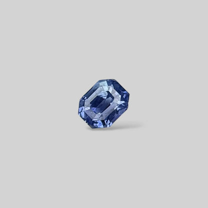 Natural Blue Sapphire Octagonal Step Cut - 5.07 Carats
