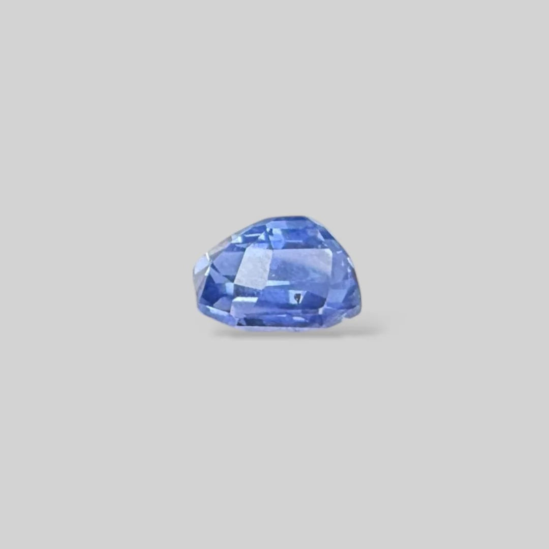 Natural Blue Sapphire Octagonal Step Cut - 5.07 Carats