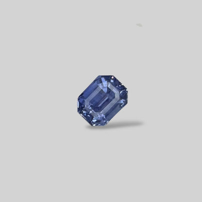 Natural Blue Sapphire Octagonal Step Cut - 6.14 Carats