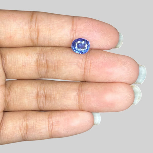 Natural Blue Sapphire Oval/Faceted Cut - 2.97 Carats