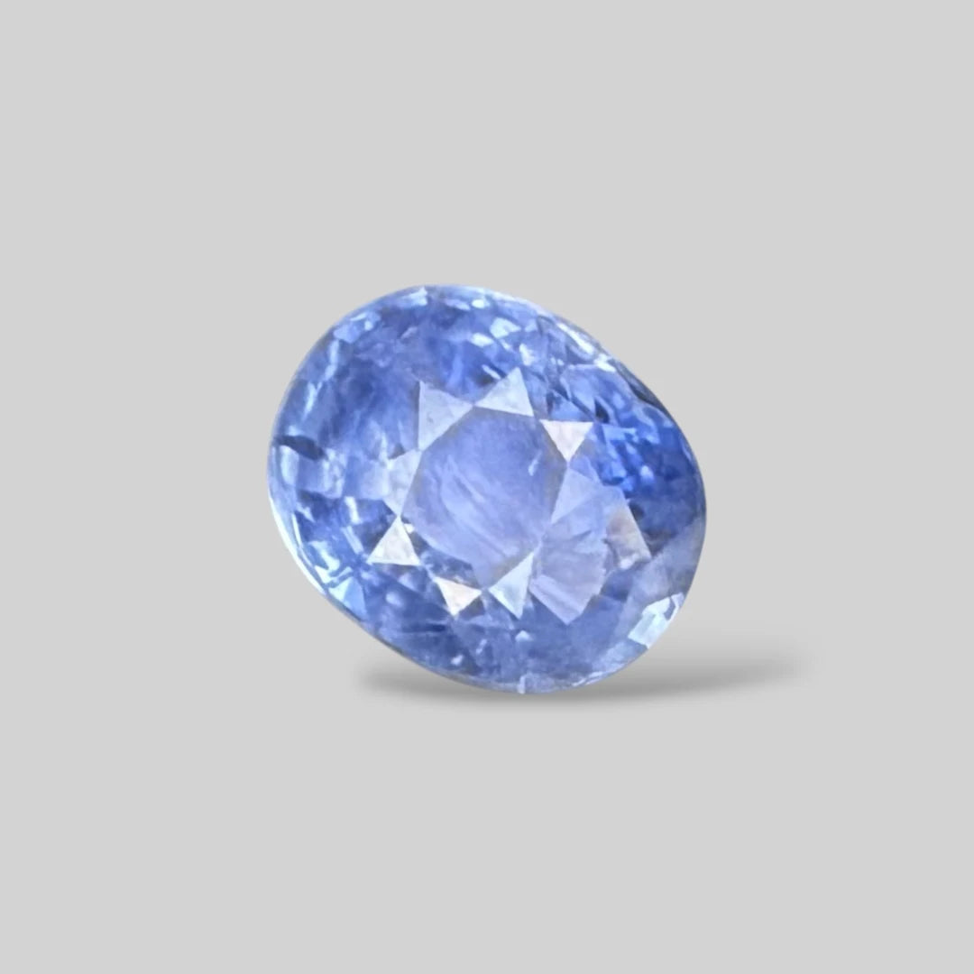 Natural Blue Sapphire Oval/Faceted Cut - 3.09 Carats