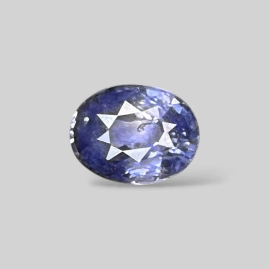 Natural Blue Sapphire Oval/Faceted Cut - 3.21 Carats