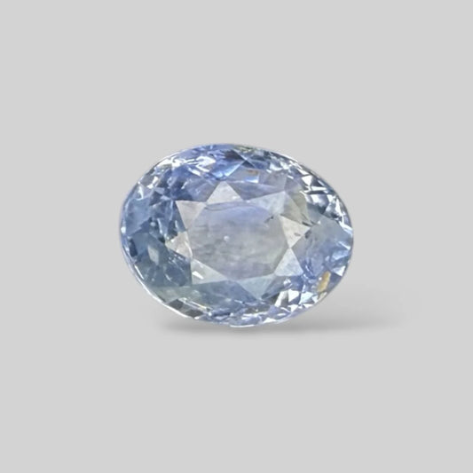 Natural Blue Sapphire Oval/Faceted Cut - 3.24 Carats