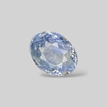 Natural Blue Sapphire Oval/Faceted Cut - 3.24 Carats