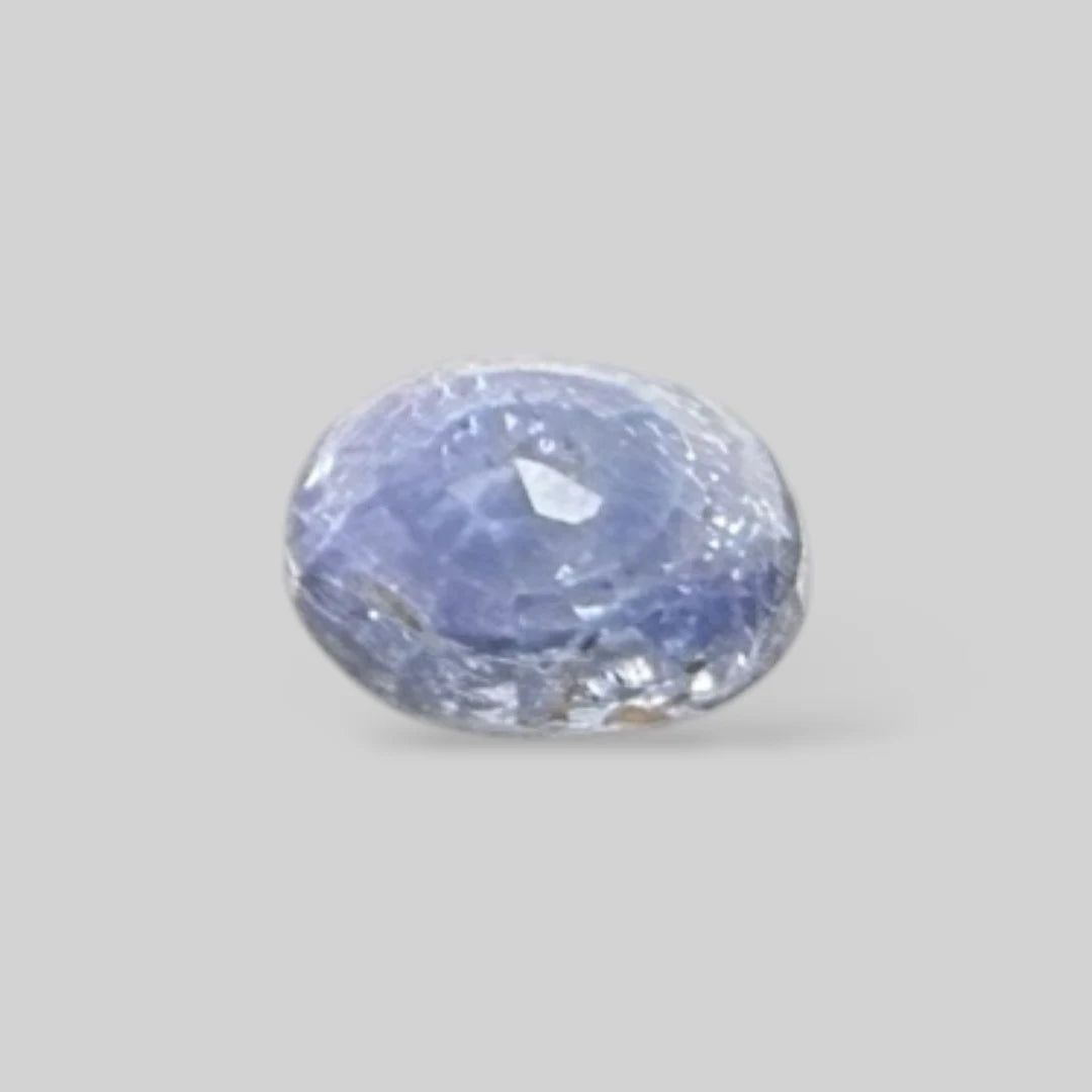 Natural Blue Sapphire Oval/Faceted Cut - 3.35 Carats