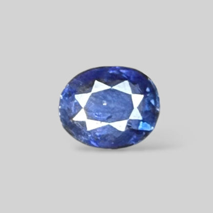 Natural Blue Sapphire Oval/Faceted Cut - 3.42 Carats