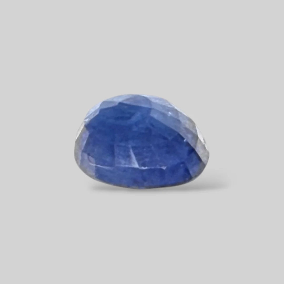 Natural Blue Sapphire Oval/Faceted Cut - 3.42 Carats