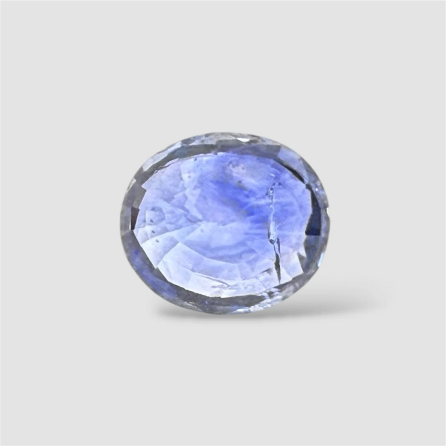 Natural Blue Sapphire Oval/Faceted Cut - 5.68 Carats