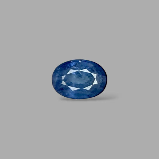 Natural Blue Sapphire Oval Mixed Cut - 5.91 Carats