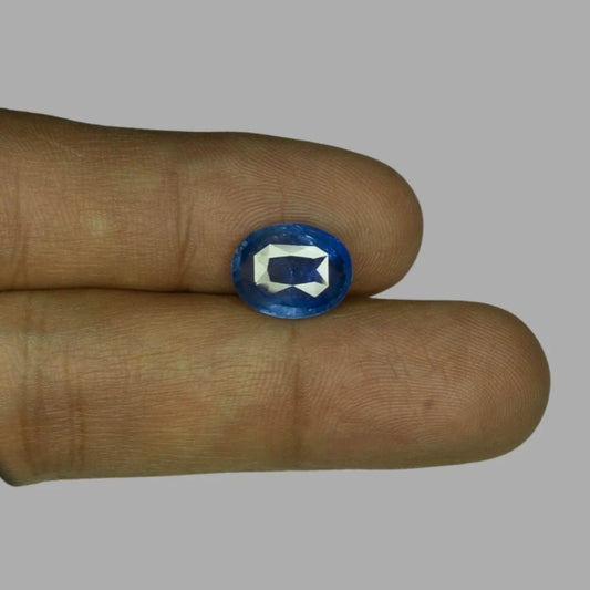 Natural Blue Sapphire Oval Mixed Cut - 6.03 Carats
