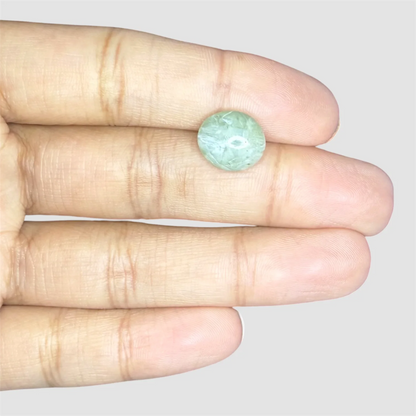 Natural Cat’s Eye Round Cabochon Cut - 6.05 Carats