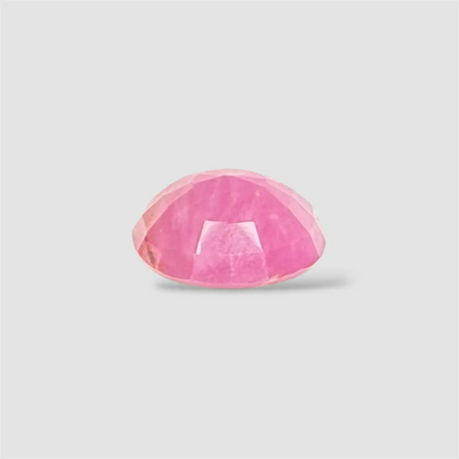 Natural Certified Ruby - Oval 5.82 Carats 11.30x9.46x5.84mm Size