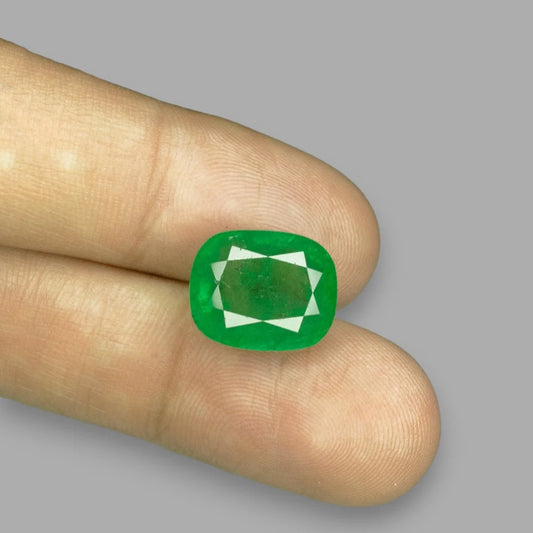 Natural Emerald Cushion Mixed Cut - 10.03 Carats