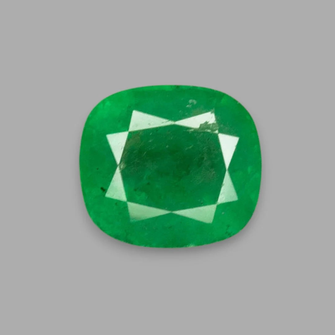 Natural Emerald Cushion Mixed Cut - 10.28 Carats