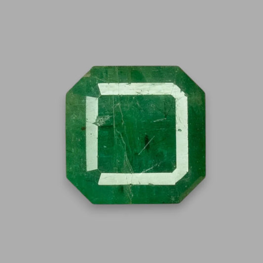 Natural Emerald Square Emerald Cut - 10.45 Carats