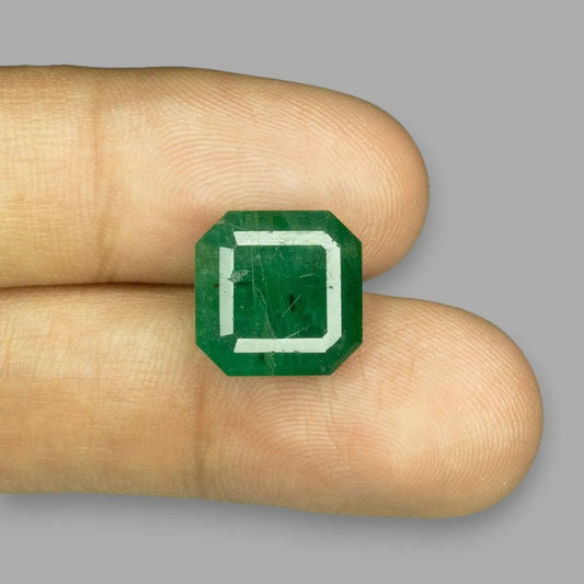 Natural Emerald Square Emerald Cut - 10.45 Carats