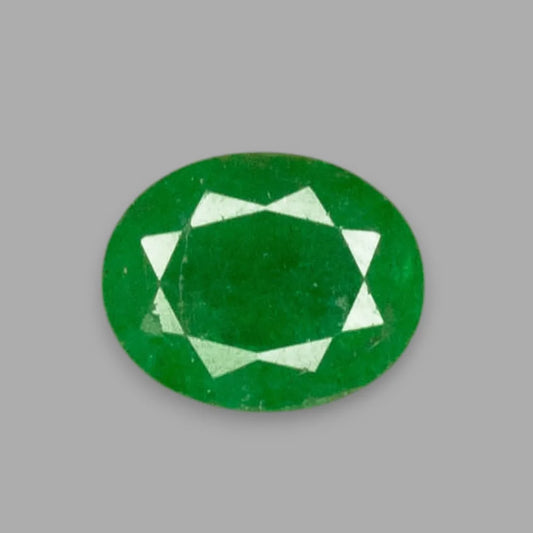 Natural Emerald Oval Mixed Cut - 3.43 Carats
