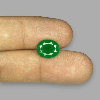 Natural Emerald Oval Mixed Cut - 3.43 Carats