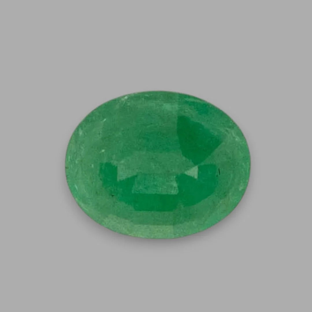 Natural Emerald Oval Mixed Cut - 3.43 Carats