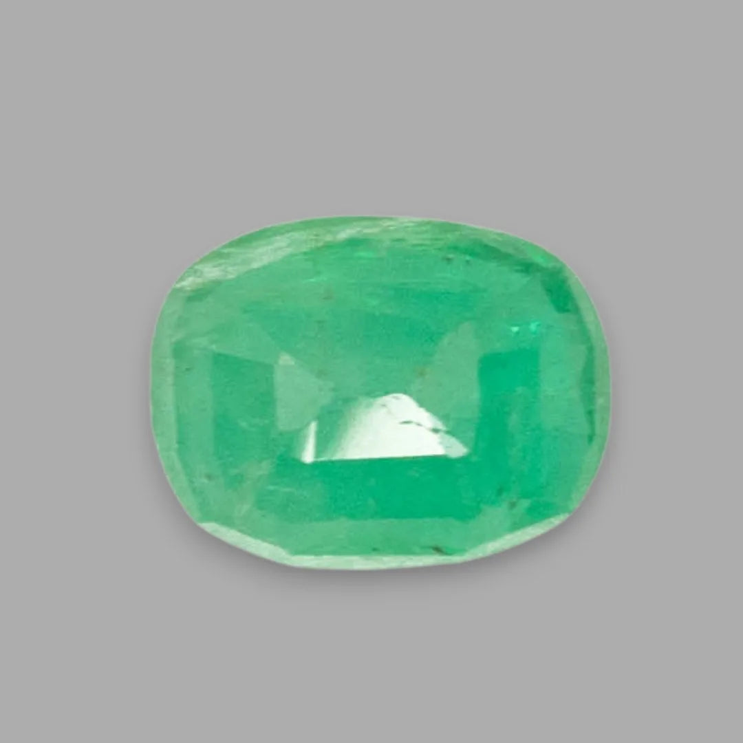 Natural Emerald Cushion Mixed Cut - 4.04 Carats