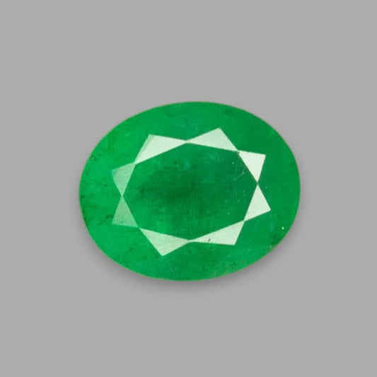 Natural Emerald Oval Mixed Cut - 4.17 Carats