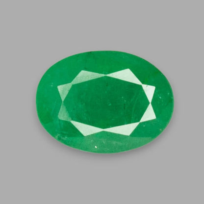 Natural Emerald Oval Mixed Cut - 4.27 Carats