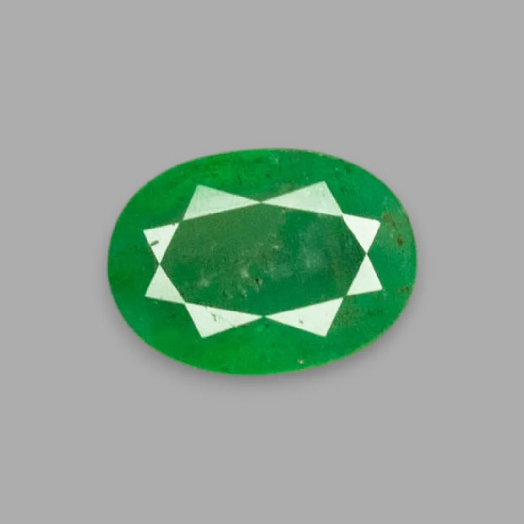 Natural Emerald Oval Mixed Cut - 4.34 Carats