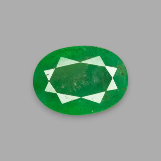 Natural Emerald Oval Mixed Cut - 4.34 Carats