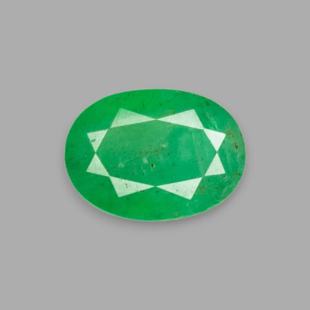 Natural Emerald Oval Mixed Cut - 4.34 Carats