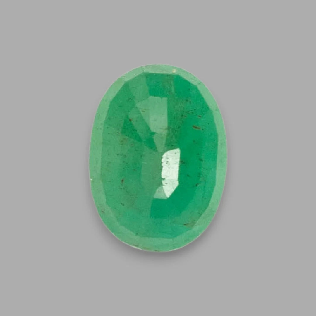 Natural Emerald Oval Mixed Cut - 4.34 Carats