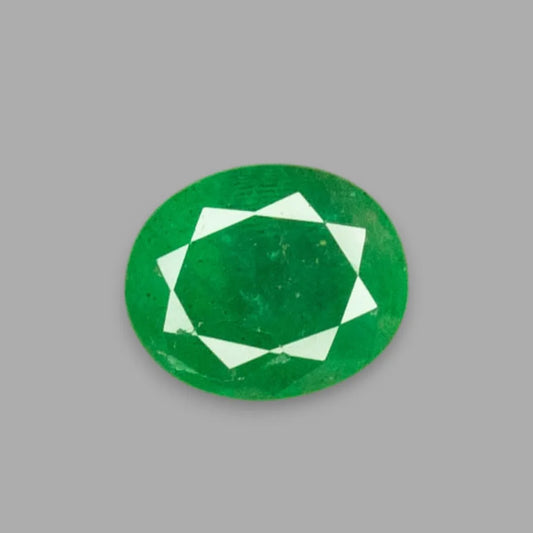 Natural Emerald Oval Mixed Cut - 4.42 Carats