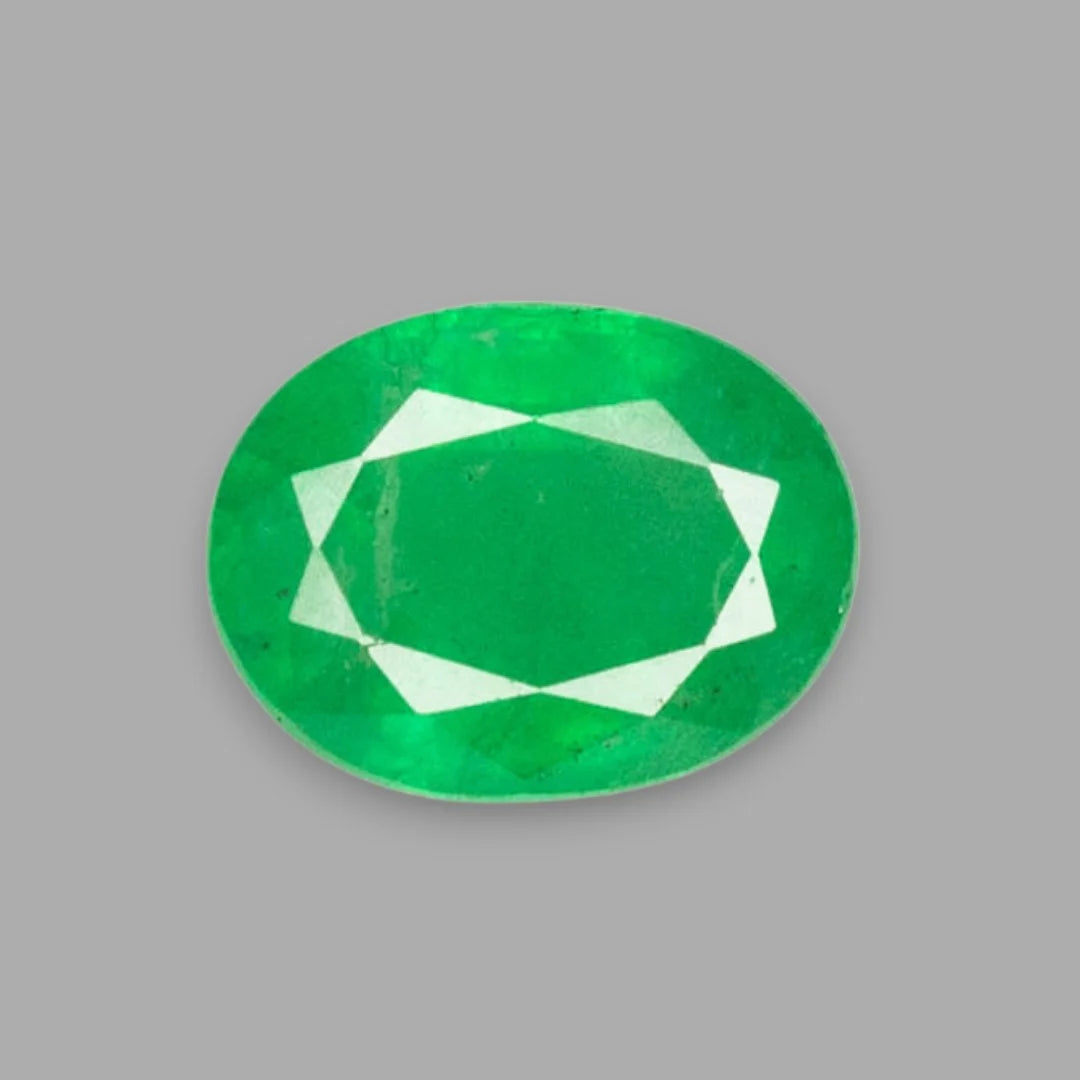 Natural Emerald Oval Mixed Cut - 4.43 Carats