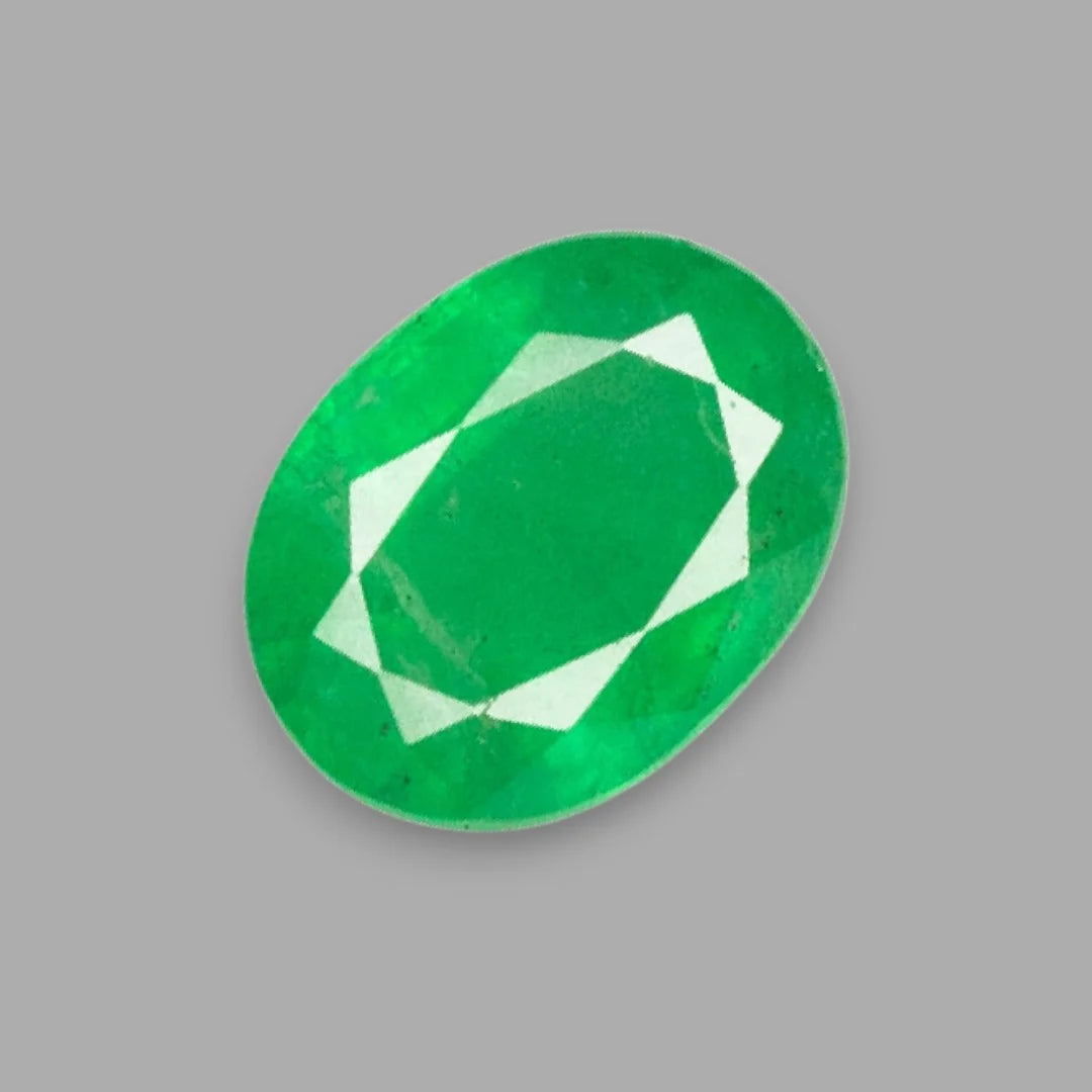 Natural Emerald Oval Mixed Cut - 4.43 Carats