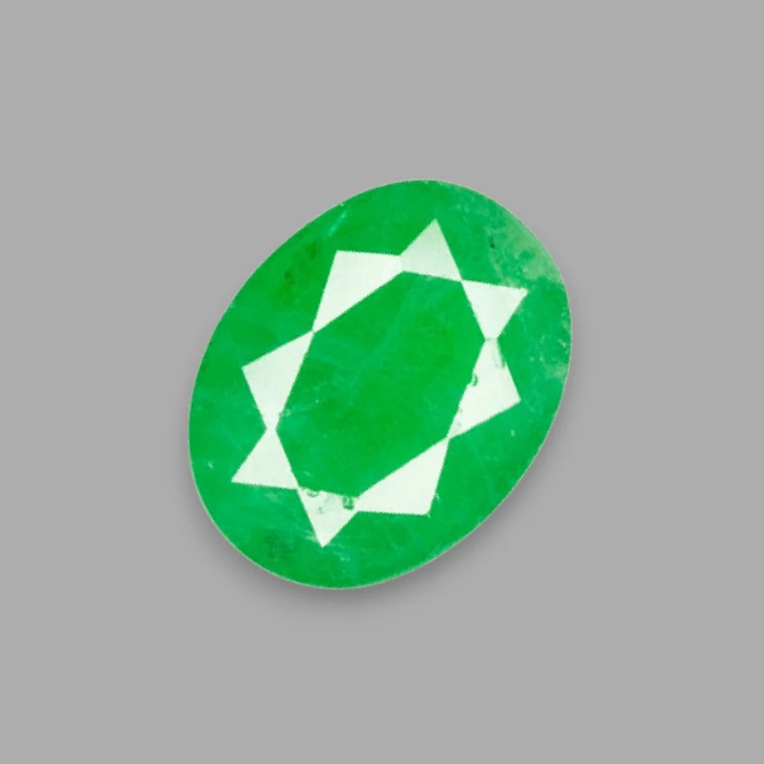 Natural Emerald Oval Mixed Cut - 5.21 Carats