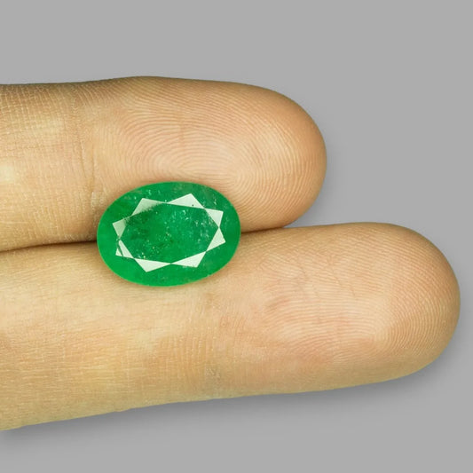 Natural Emerald Oval Mixed Cut - 5.26 Carats