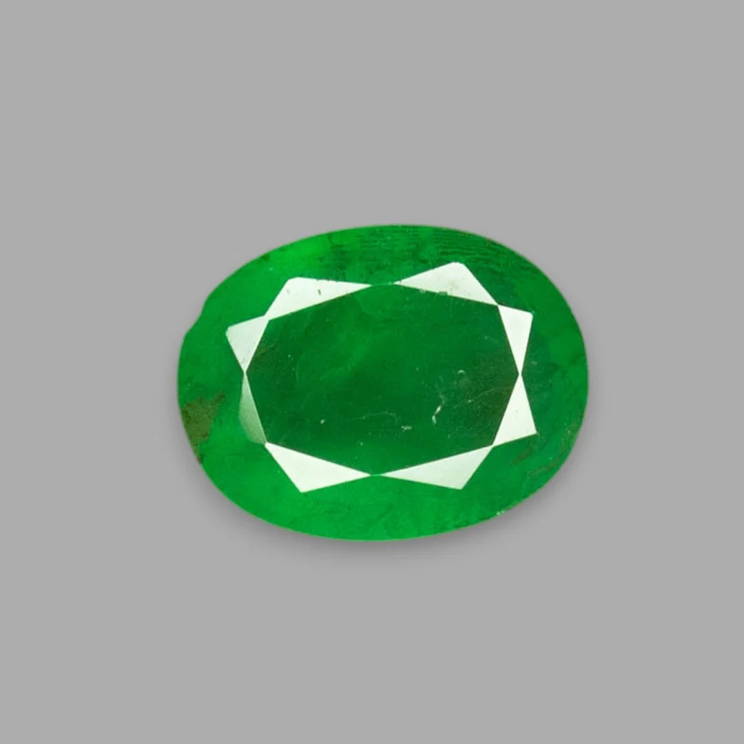 Natural Emerald Oval Mixed Cut - 5.94 Carats